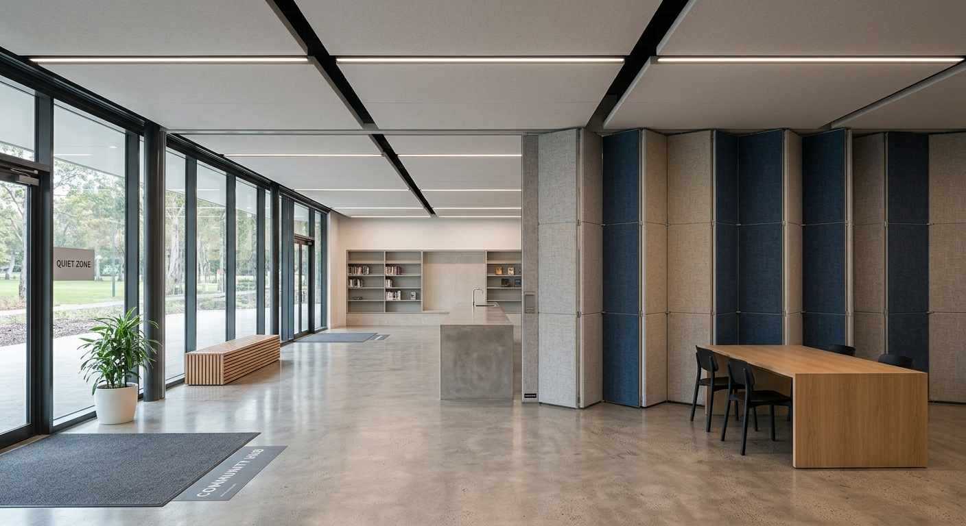 Acoustic Folding Partition