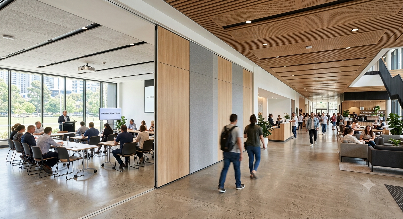 Acoustic Sliding Partition